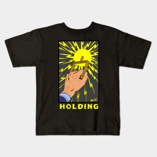 throw the switch, Holding!!!! Kids T-Shirt